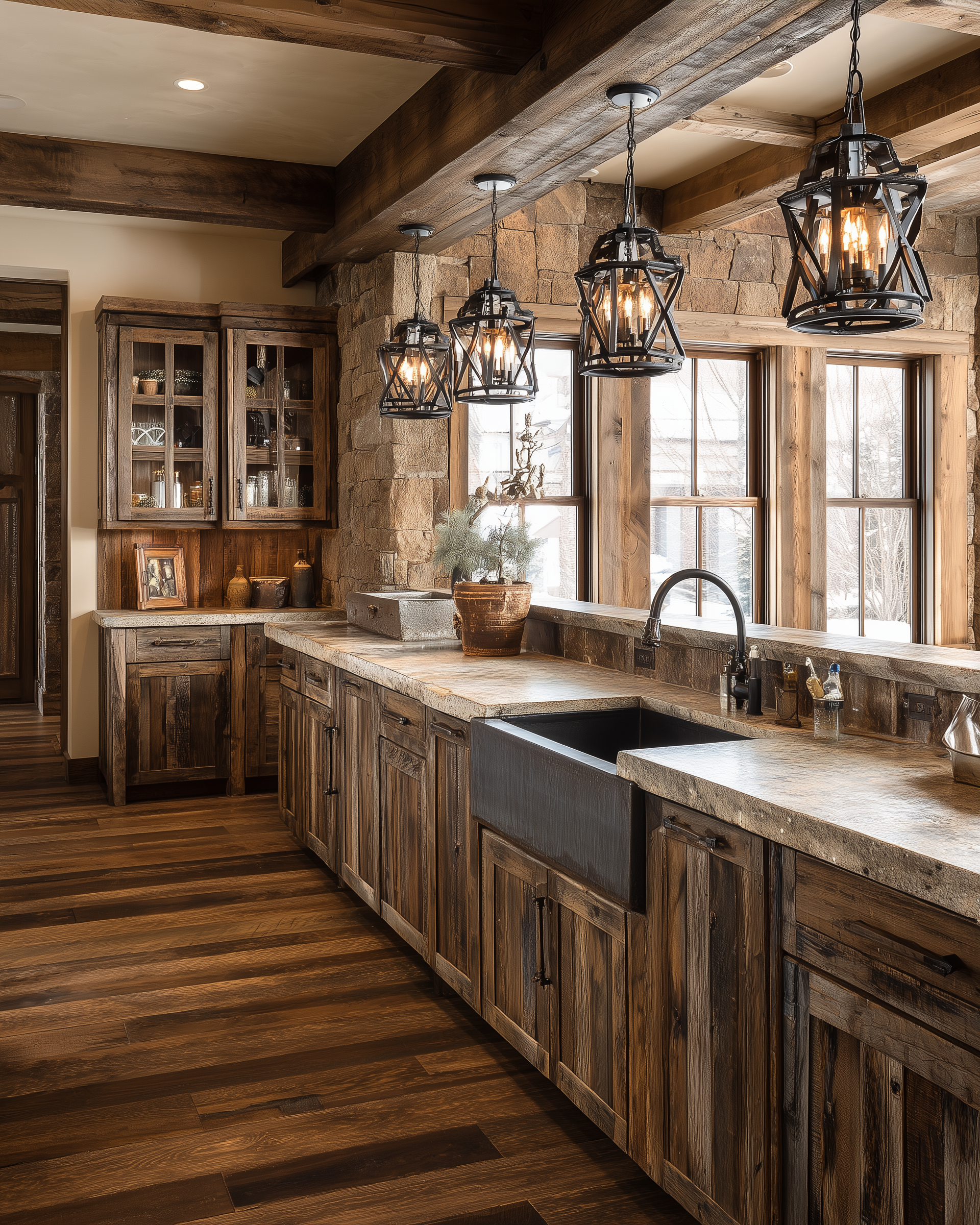Rustic Ranch Kitchen